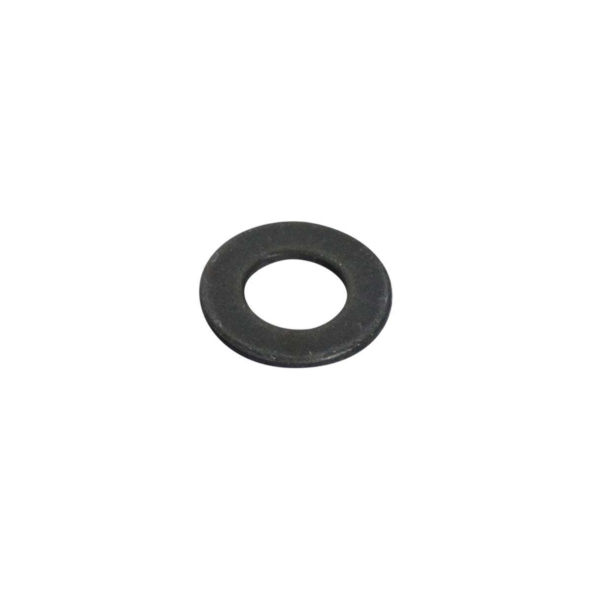 Front Swing Arm Flat Washer for Coleman AT125-EX ATV, featuring a black, round design with an inner diameter of 1/2 and outer diameter of 3/4.