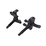 Spindle Wheel Mount Set for Coleman AT125-EX & AT125-UT ATVs featuring two black metal spindles with visible studs and screws, designed for the front suspension system.