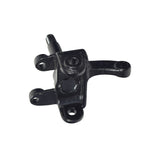 Spindle Wheel Mount Set for Coleman AT125-EX & AT125-UT ATVs with visible screws and holes on black metal components, including left and right side spindles with threaded studs and cotter pin holes.