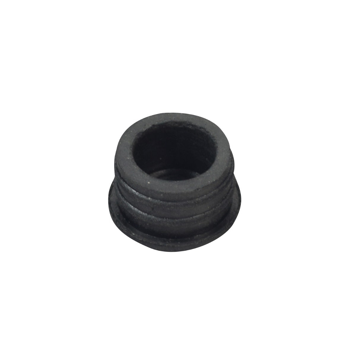 Cap Plug for the Coleman AT125-EX ATV, a black round object with a hole, designed to fit into the open end of tubing, including handlebars and frame tubes.