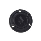 Footpad Actuator for the Powerboard by Hoverboard, a black round component with holes, essential for controlling the throttle on the Powerboard, mimicking a handlebar grip throttle on conventional scooters.