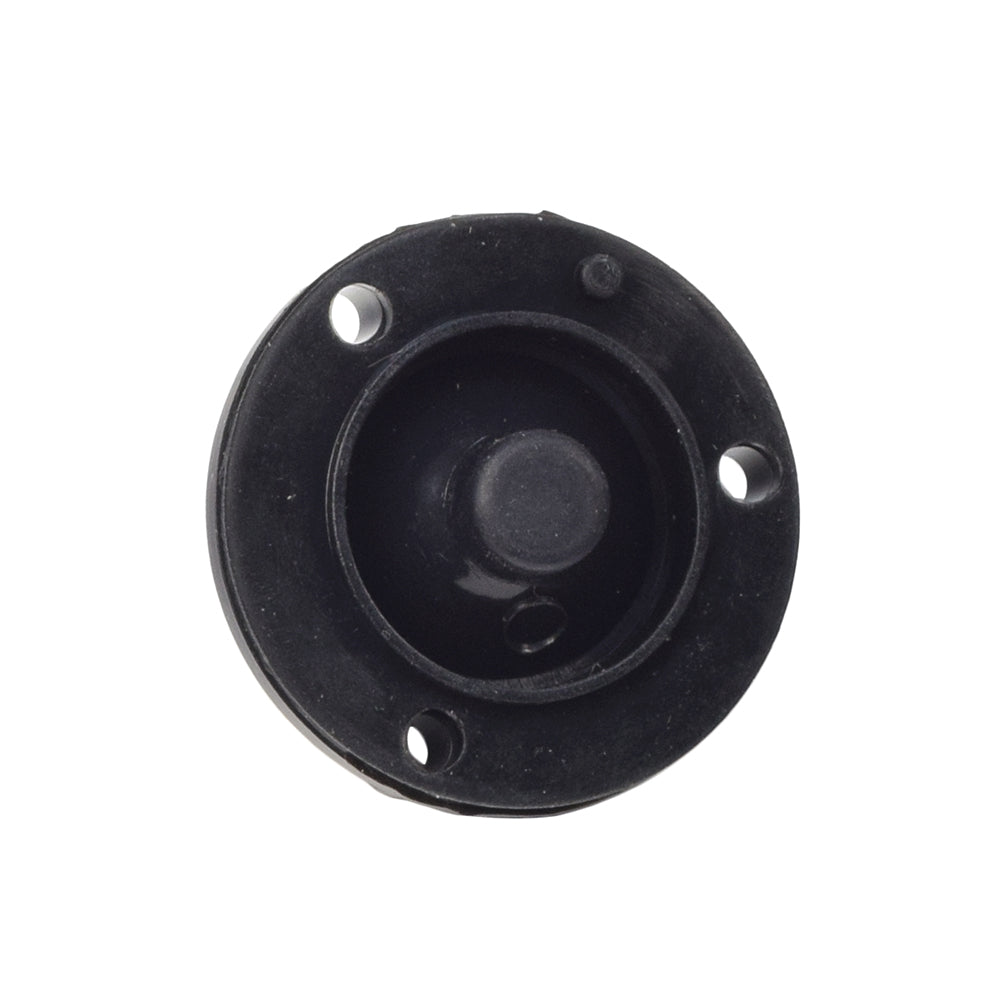 Footpad Actuator for the Coolreall Dreamwalker Hoverboard: a black round component with multiple holes, resembling a loudspeaker, crucial for controlling hoverboard movement, functioning like a throttle on scooters.