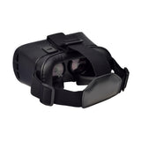 Virtual Reality VR BOX 3D Glasses with Bluetooth Control, featuring sleek black goggles designed for immersive 3D experiences, compatible with smartphones 5.5 or larger, ideal for gaming and movie watching.