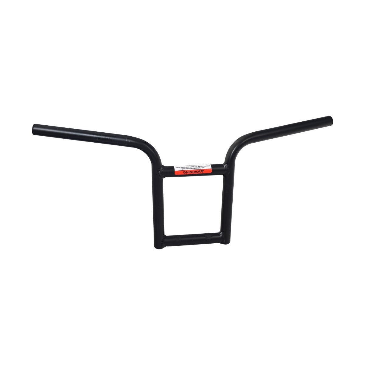 Handlebar for the Razor Rambler 16 Electric Mini Bike featuring a black finish, classic double-bar style with a welded tube, and a red label, spanning 24 inches from tip to tip.