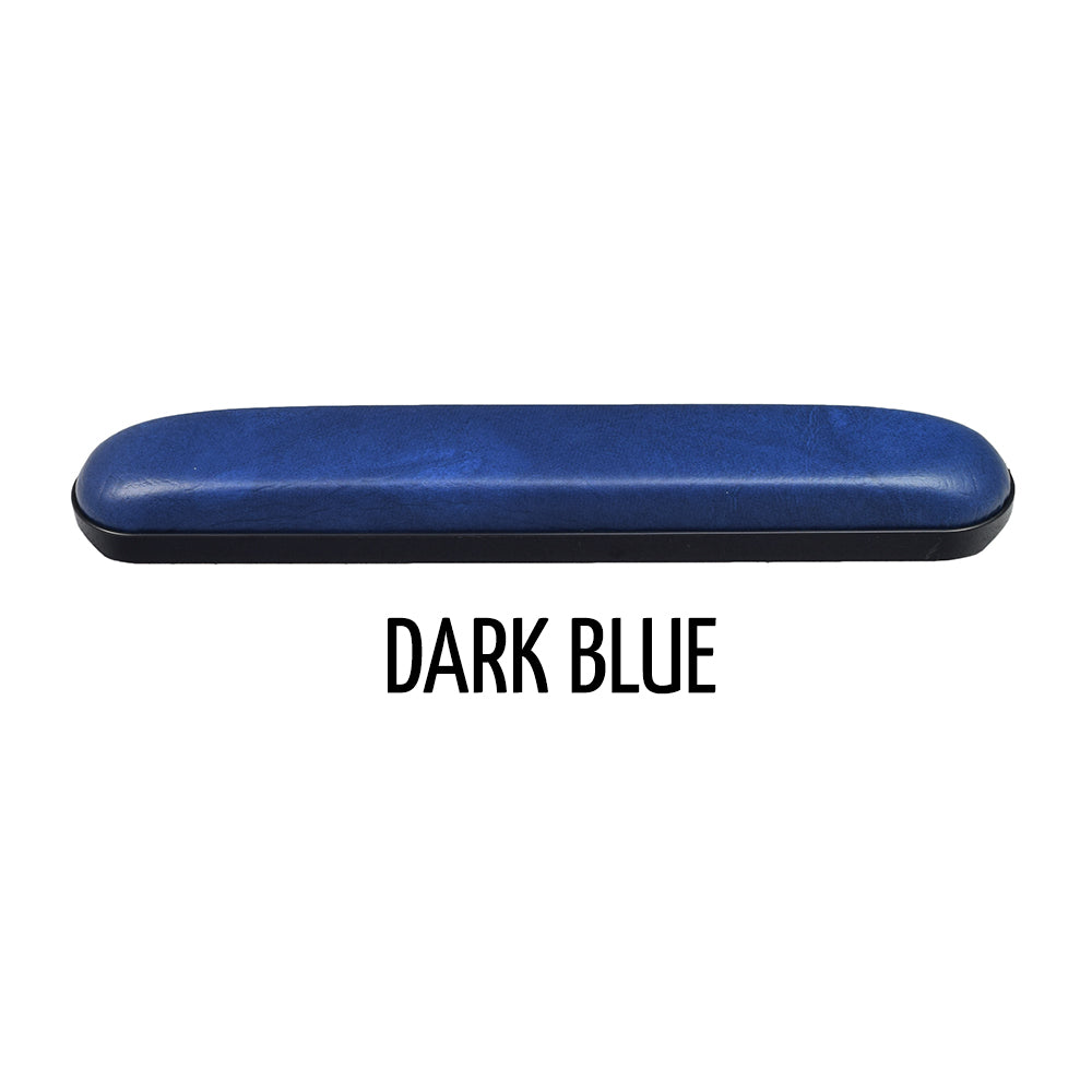 14 Full Length Padded Vinyl Armrest for Wheelchairs (Set of 2) featuring a blue rectangular armrest with a black cover, shown in a close-up view.