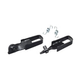 Footrest Pegs for the Coleman RB100 105cc Mini Bike (Set of 2) showing black metal pegs and springs, ideal for replacing worn-out or missing factory pegs for easy installation.