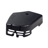 Plastic Carburetor Cover for the Fit Right DB003 40cc 4-Stroke Mini Bike, featuring a black plastic design with multiple holes, providing essential protection for the carburetor against debris.