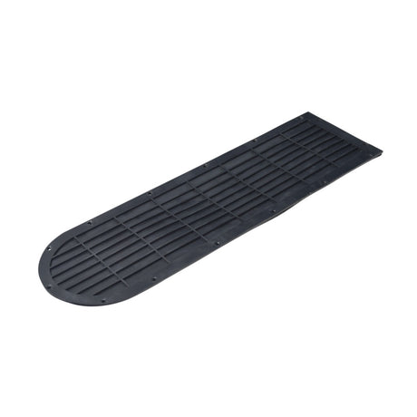 Battery Tray Bottom Plate with Insulating Gasket for the Hiboy® S2 Electric Scooter, a black rectangular plastic plate with holes, designed to protect the scooter's underside and electronics from dust and moisture.