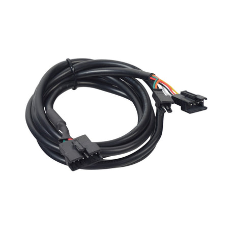 Console to Controller Wiring Harness for Hiboy® S2 & S2 Pro Electric Scooters, featuring a black cable with multiple colored wires and three connectors for digital console display signals.