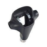 Top Stem Assembly & Handlebar Clamp for GOTRAX Apex & Apex XL Electric Scooters, featuring a black finish with visible silver metal parts and a 1-1/4 diameter section at the lower end.