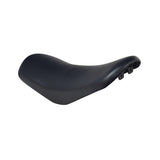 Seat for the Hover-1 H1 TRAK Electric Dirt Bike: A close-up of a sleek, black bicycle seat designed specifically as a replacement part for the Hover-1 H1 TRAK electric dirt bike.