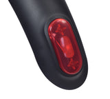 Close-up of the Rear Fender Assembly for the Megawheels S10 Electric Scooter, featuring an integrated red brake light and wiring harness, designed to prevent splashes and serve as a foot brake.