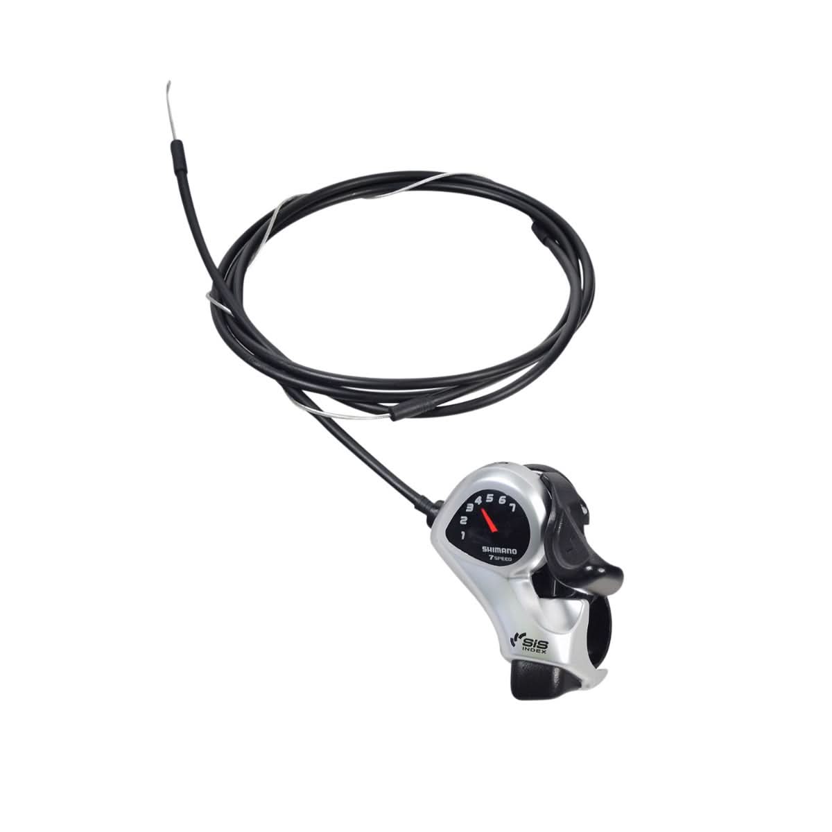 bike gear shifter 7 speed 7 Speed Right Thumb Gear Shift Lever for Bicycles