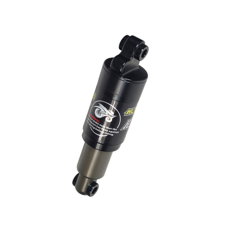 Rear Suspension Shock for the GOTRAX EBE1 Folding Super Sport Bike 16; durable black and silver aluminum cylinder with visible branding, designed for city commuting, same as the original factory model.