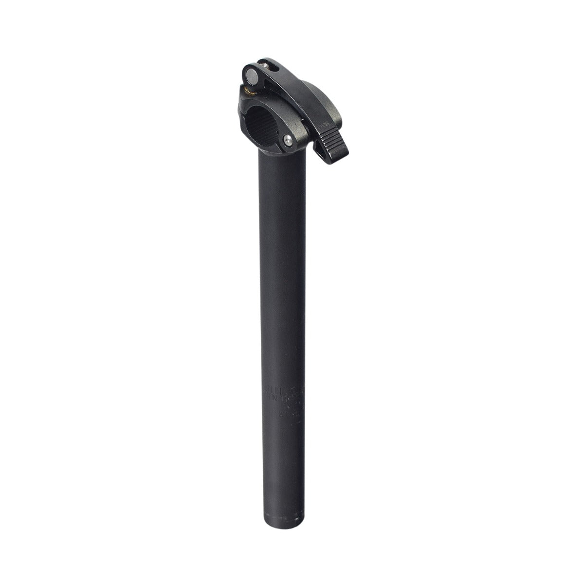 Handlebar Clamp Stem for the GOTRAX EBE1 Folding Super Sport Bike 16, featuring a black handlebar with a black handle and a black metal cylinder with a white cap.