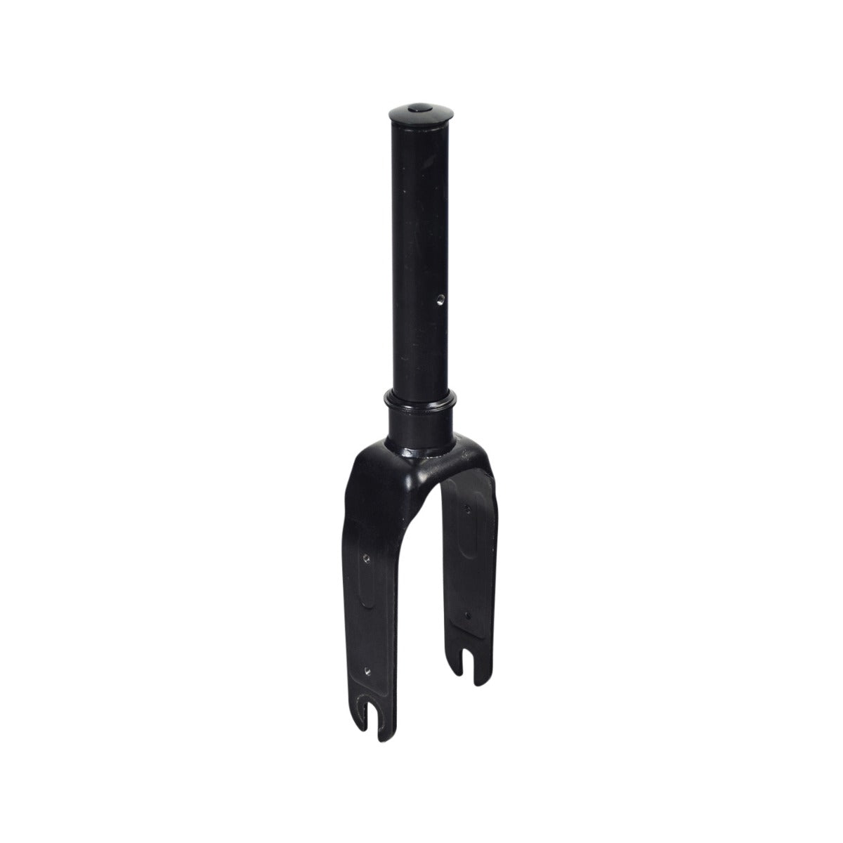 Front Fork for the Hiboy® S2 Pro Electric Scooter, a black metal component with a long handle, designed to hold the hub motor/front wheel and axle, ensuring safe and smooth rides.