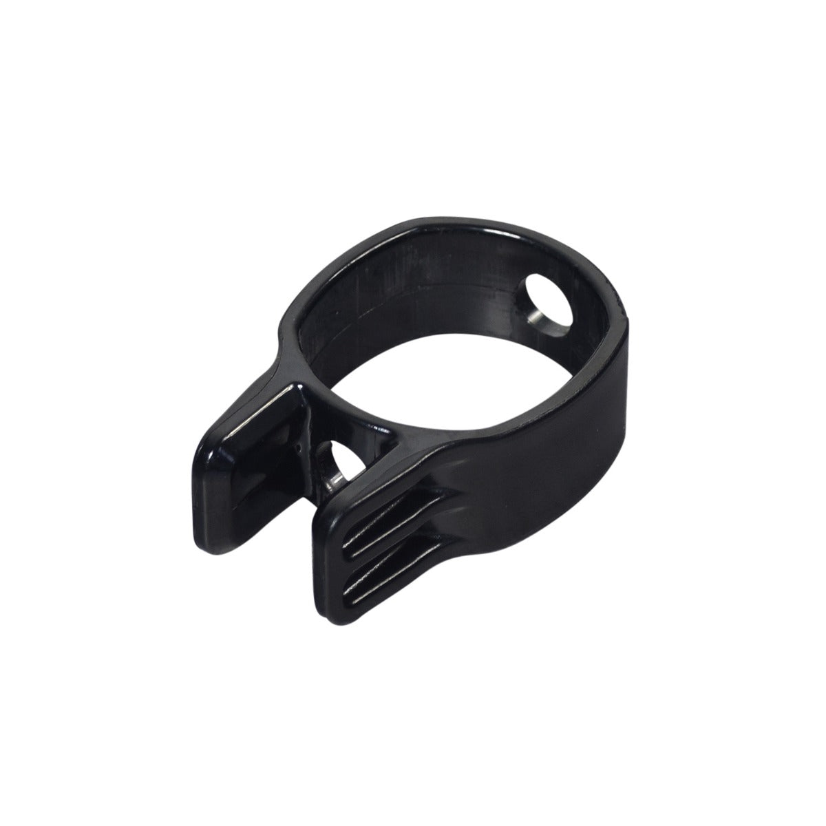 Bottom Stem Collar for GOTRAX Apex, Apex LE, & Apex XL Electric Scooters: a black plastic ring with multiple holes, crucial for securely mounting onto the bottom stem post for enhanced steering.