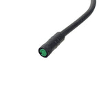 Console to Battery Wiring Harness for GOTRAX Apex & Apex XL Electric Scooters, showcasing a black cable with a green connector, specifically designed for efficient connectivity and reliable power transfer.