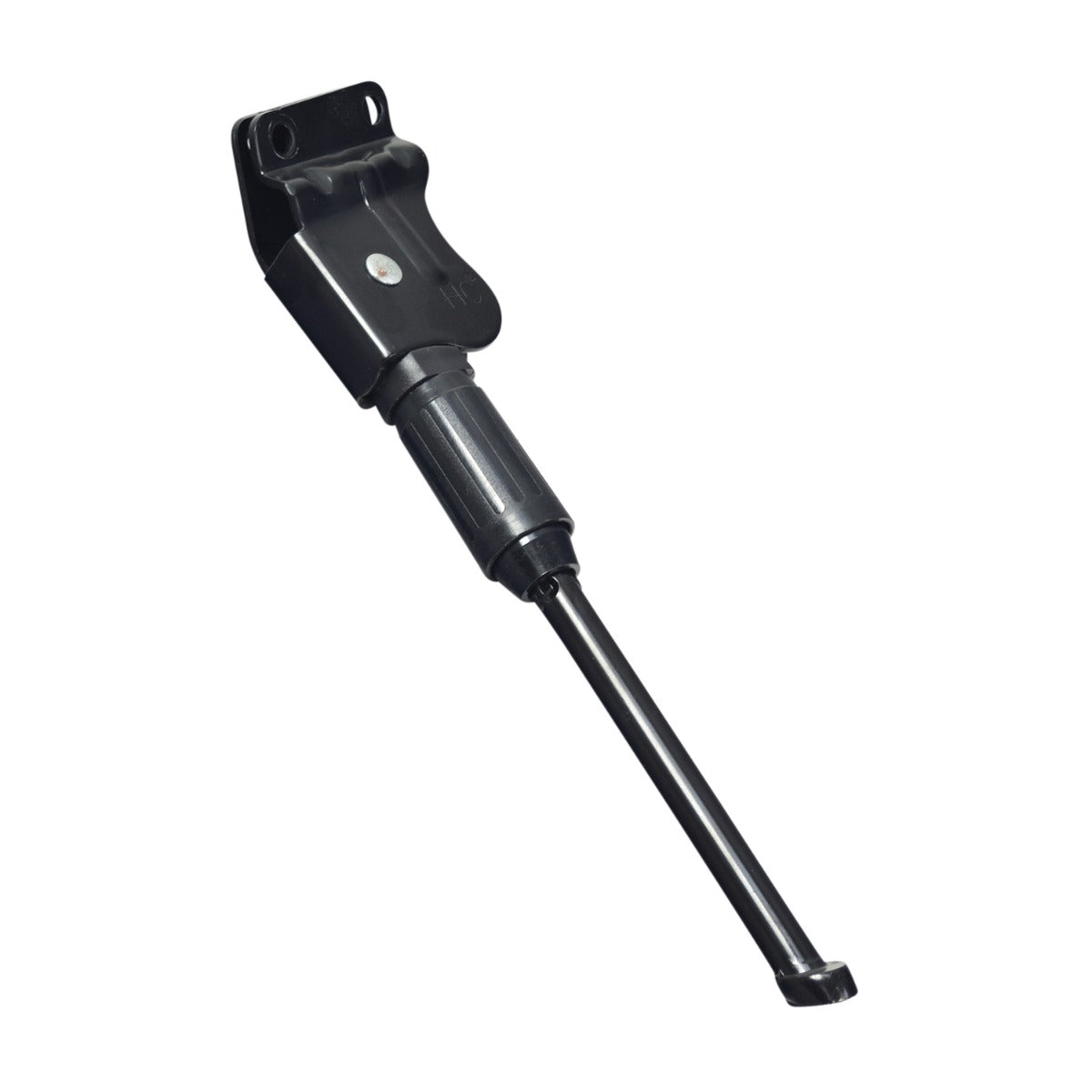 Kickstand for HeyBike & Lectric Electric Bicycles, featuring a durable black metal alloy construction with a sturdy handle, designed to keep your electric bike upright and secure on any surface.