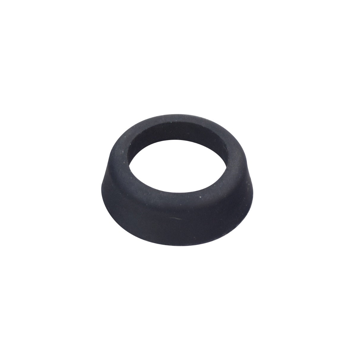 Seat Post Rubber Bottom for the Jetson® LX10 Folding Electric Bicycle, a black round rubber grommet designed to seal the seat post, protecting it from water, dirt, and contaminants.