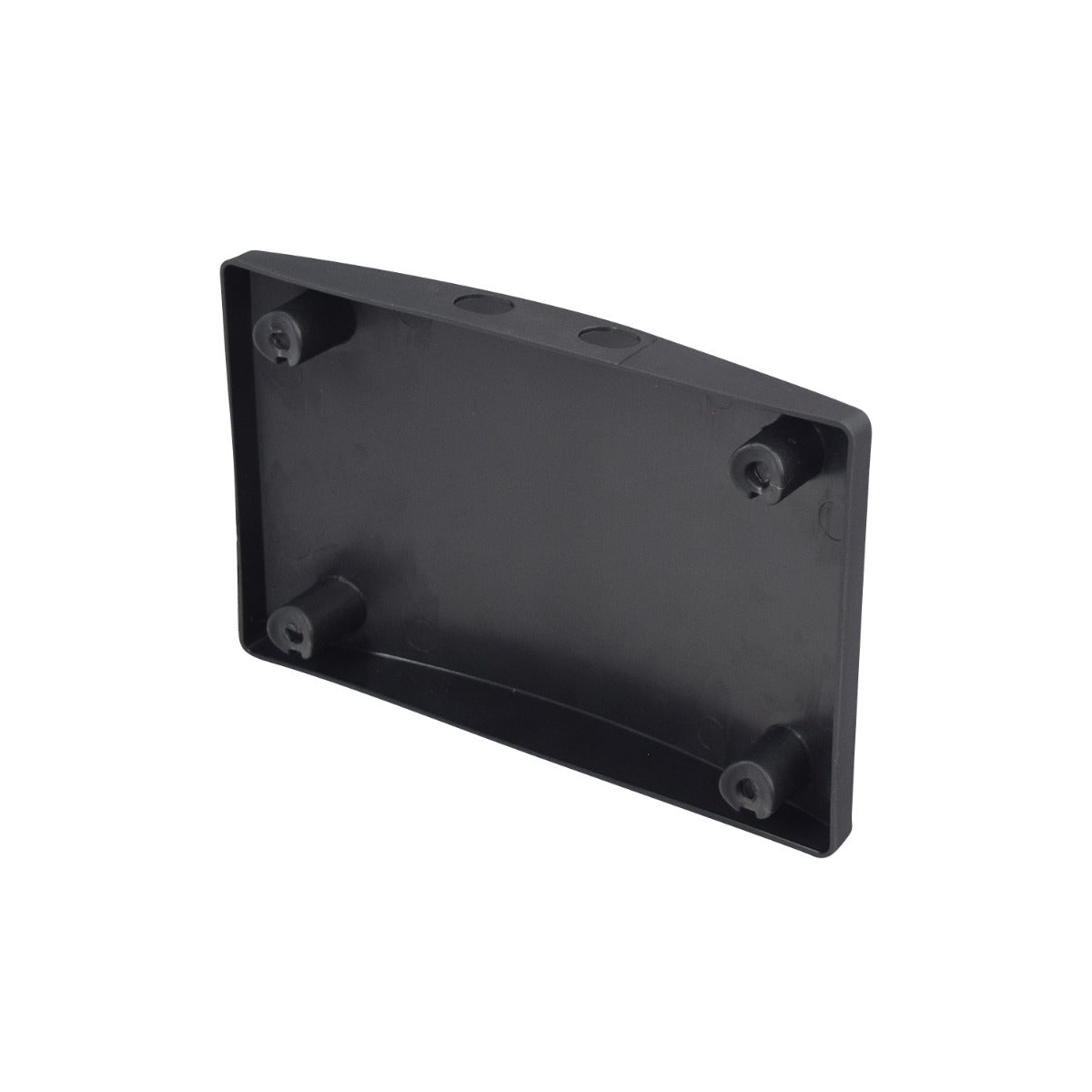 Front Plastic Panel for the Massimo MM-MB100 Mini Bike, a black rectangular plastic frame with the Massimo logo, designed to attach to handlebars using 4 screws.