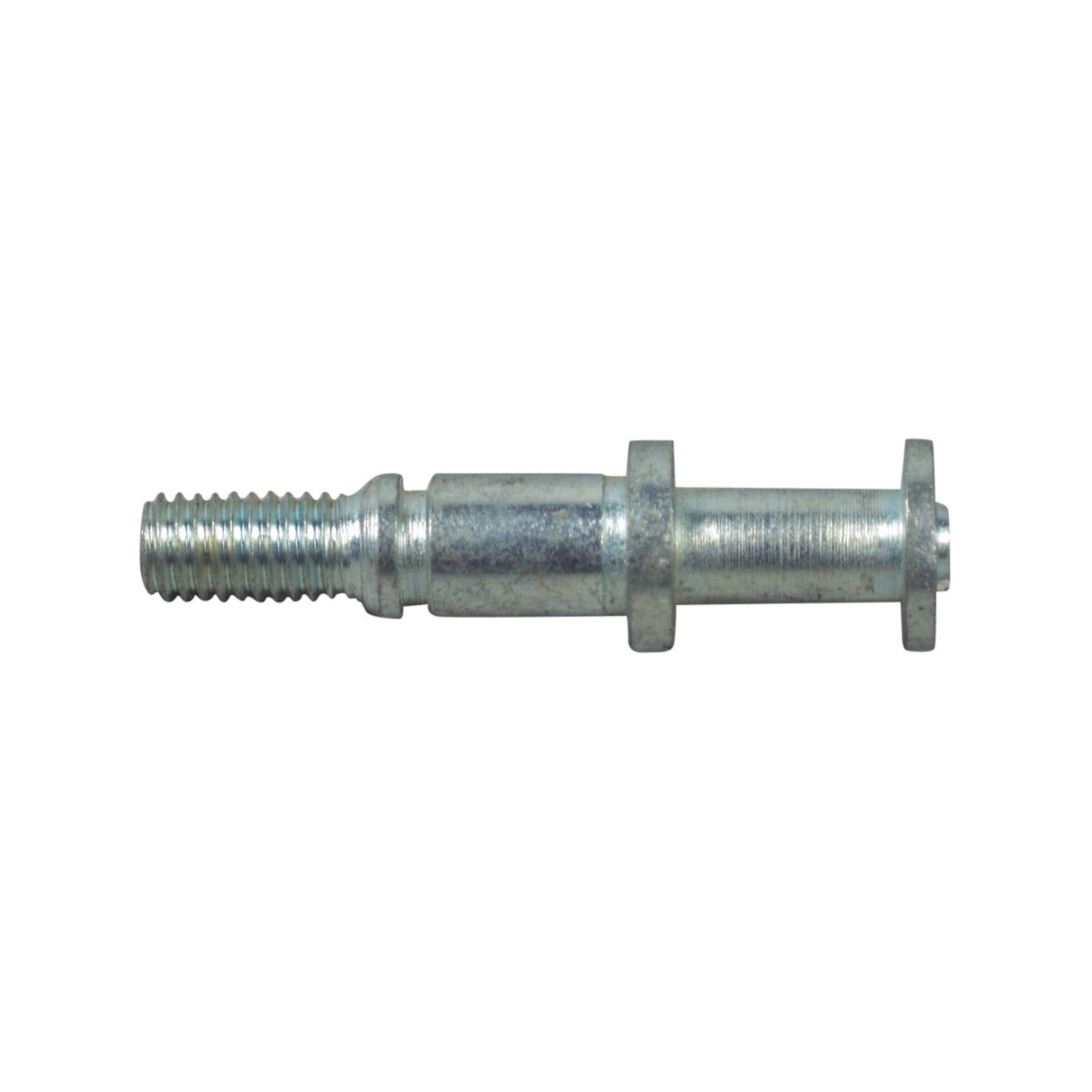 Gearbox Brake Pin for 50cc GY6 139QMB Engines, showcasing a close-up of a metal bolt with a nut, 56 mm long, specifically designed for gearbox brake applications in 50cc GY6 139QMB engines.