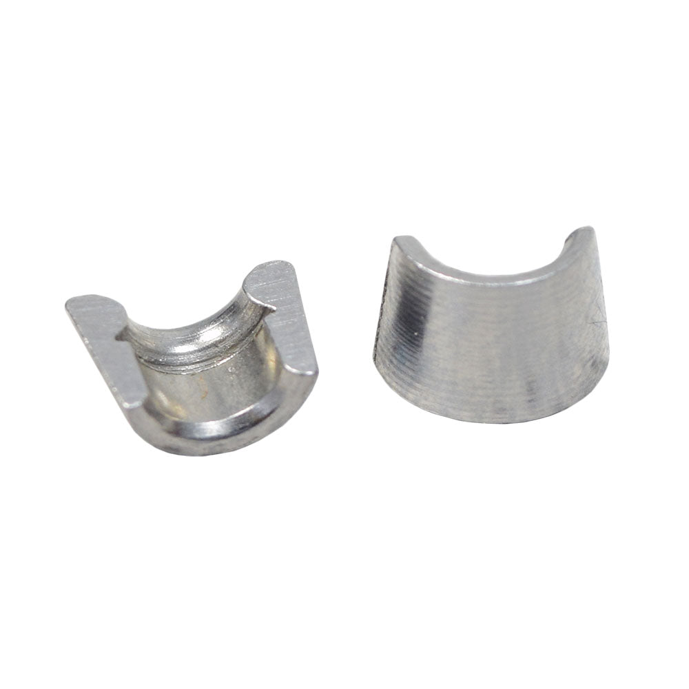 Close-up of Valve Keepers for 125cc GY6 QMI152/157 and 150cc GY6 QMJ152/157 Engines, showcasing detailed metal construction and precise design ideal for scooters and ATVs.