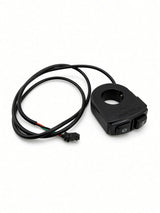 Black handlebar light and horn switch with wiring for the Hiboy DK1