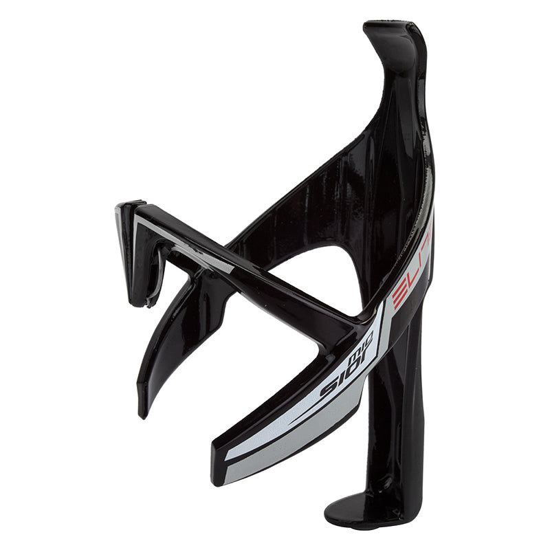 Elite Sior Mio Bottle Cage made from fiberglass-reinforced nylon with an ergonomic design, ensuring secure bottle retention for any bike type.