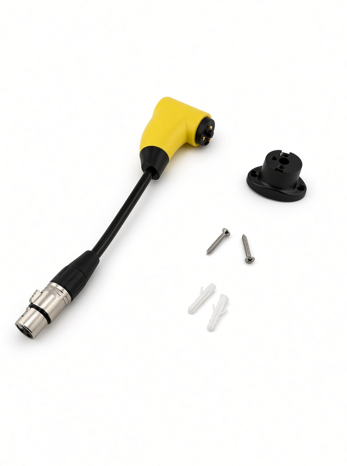 MAGNETIC TO XLR CHARGER ADAPTER W/ WALL HOLDER, CURTIS (ELE2103635)