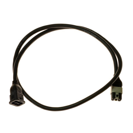 0.9 Meter Joystick Extension Cable for Dynamic Shark and SPJ+ Joysticks, featuring one male and one female connector, suitable for Invacare power chairs like Pronto M41, M50, M51, M61, M71, and M91.