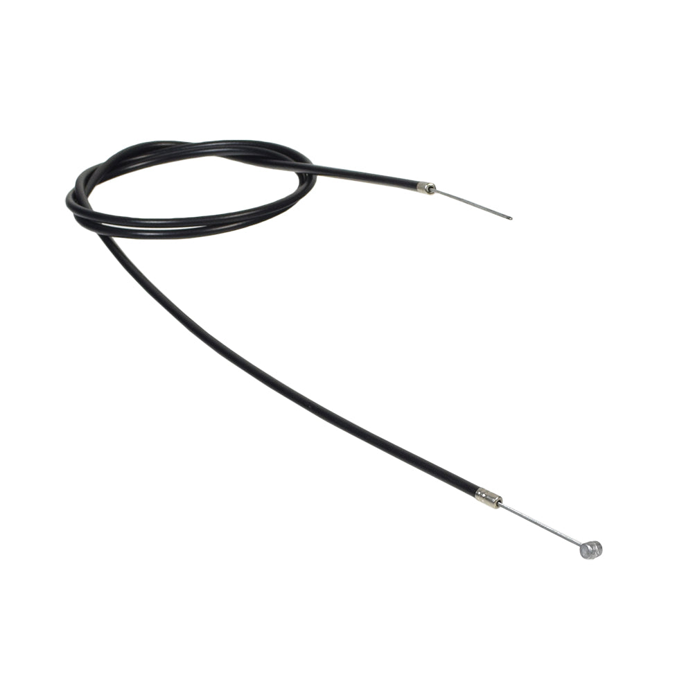 Brake Cable for Baja Doodle Bug DB30 Mini Bike, featuring a black cable with a metal tip, designed to run from the brake lever to the brake assembly.