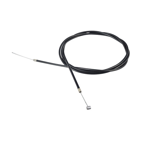 74 Scooter Brake Cable with a silver tip, suitable for various gas and electric scooters, including the Dynacraft Hello Kitty City Cruiser.