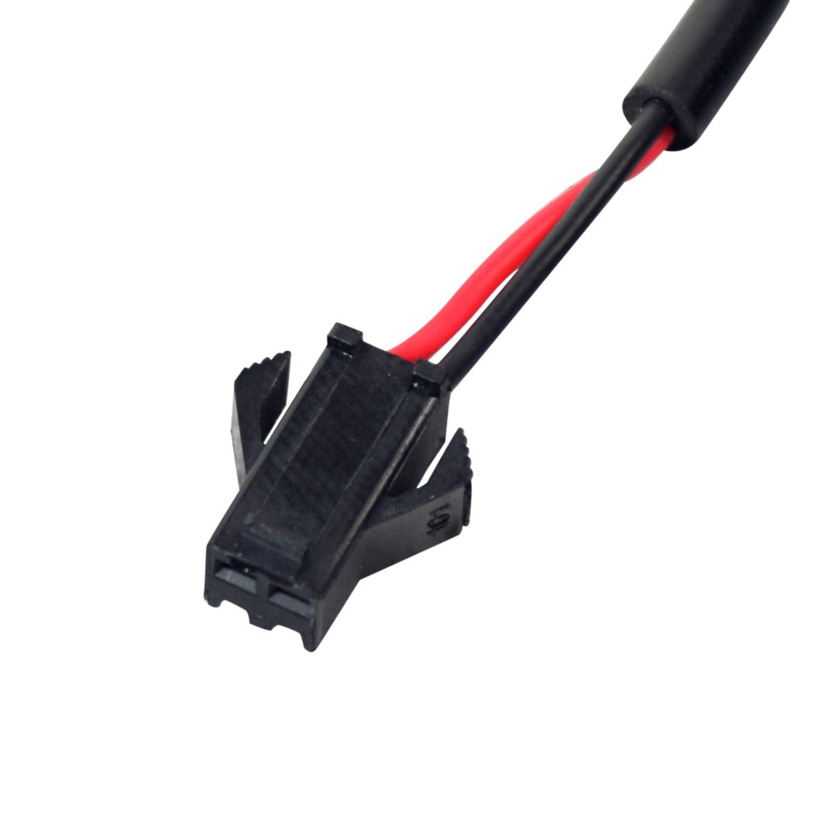 Brake Light Cable Set for the MotoTec MT-FatBoy-500 Electric Scooter, featuring a pair of electric wire harnesses with black connectors, designed for rear and front brake lever assemblies.