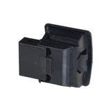 Mini Hi/Low Beam Light Switch for 50cc+ gas scooters, ATVs, go-karts; features a compact black plastic connector, essential for toggling between hi and low beam lights.