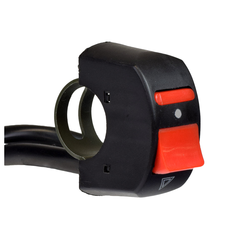 On/Off Switch (Kill Switch) for the Motovox MVX70 Pit Bike featuring a prominent red button on a black device.