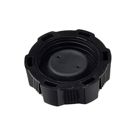 41 mm Fuel Tank Cap for 50cc & 70cc ATVs & Dirt Bikes, featuring a black plastic design with multiple holes.