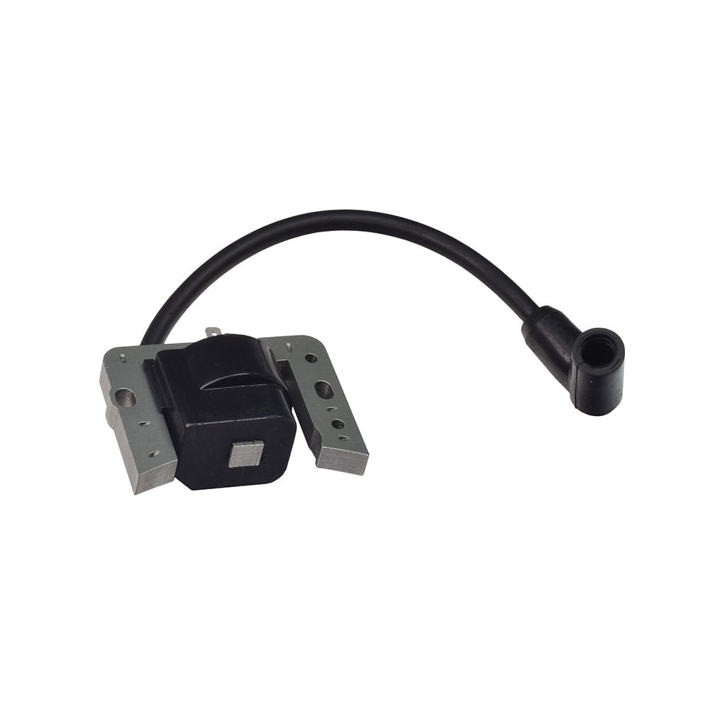 Ignition Coil for Tecumseh Engines H30, HSK600, HSK635, LEV80 - LEV120, LV148 - LV195 (Replaces Tecumseh 34443, 34443A-D), featuring a black and silver solid-state module with an attached black cable.