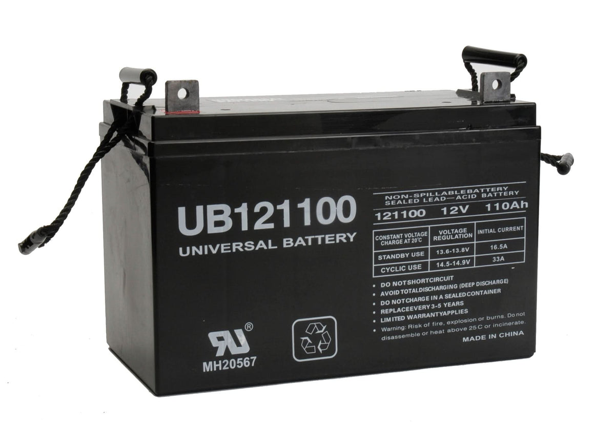 Ub121100 Group 30 (110 Ah) 12 Volt UB121100 Deep Cycle AGM Marine, Power Chair ...