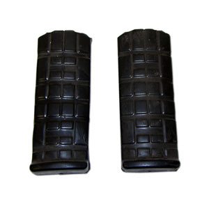 Footrest Covers for Razor Pocket Rocket, shown as a pair of black rubber grips designed to fit on the footrests of the Razor Pocket Rocket scooter.