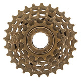 Freewheel Assembly featuring a group of interlocking metal gears, ideal for enhancing the performance of bikes and scooters. Perfect accessory for various types of scooters and bicycles.