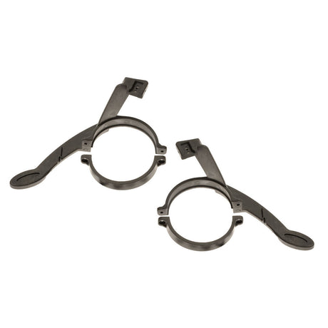 Freewheel Lever Assembly for the Jazzy Select & Select GT, showing a pair of black metal rings with two screws, part of the brake unlocking mechanism for power chairs.