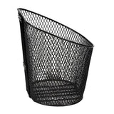 Front Basket Assembly for Pride Legend (SC345) featuring an angled oval wire basket, small bracket, and screws, ideal for compatibility with various models.