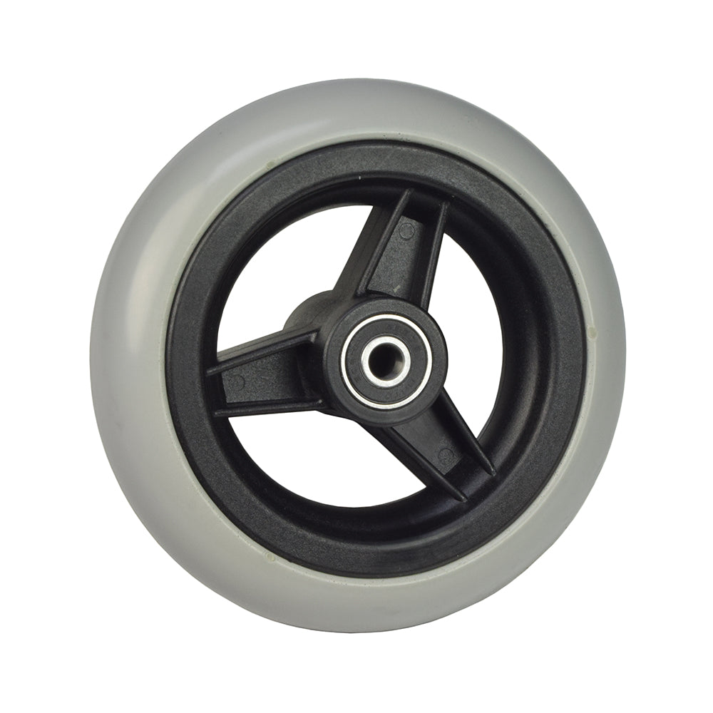 AlveyTech 72mm Front Anti Tip Wheel Assembly with Bearings for Jazzy Pride Scooters Power Chairs AlveyTech 72mm Front Anti Tip Wheel Assembly with Bearings for Jazzy Pride Scooters Power Chairs
