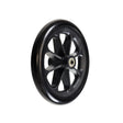 8 Front Caster Wheel for the Drive Bariatric Steel Transport Chair, featuring a black wheel with a metal center, designed as an OEM replacement for enhanced mobility and durability.