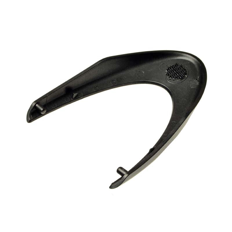 Blue Front Fender Insert for the Go-Go Elite Traveller Plus (SC53) & Go-Go Sport (S73), a black plastic object with a central hole and small round objects, designed for front fender trim.