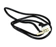 Front to Rear Wiring Harness for Pride Dash (SC41), Star (SC45), & Go-Go Travel Vehicle (SC40/SC44) featuring a black cable with a white connector, ideal for replacing damaged scooter harnesses.