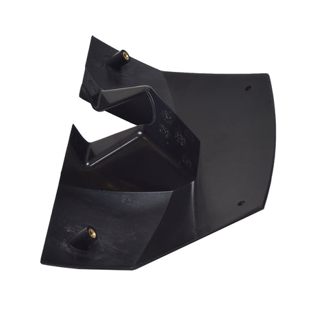 Front Shield Shroud Assembly for the Go-Go Elite Traveller (SC44E) & Elite Traveller Plus (SC54) – close-up of a sturdy black plastic piece with screws and holes, resembling a protective bumper for the scooter.