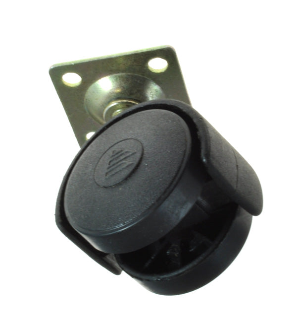 Front Caster Wheel for Razor Bumper Buggie featuring a black wheel attached to a metal plate with a visible logo and screw.