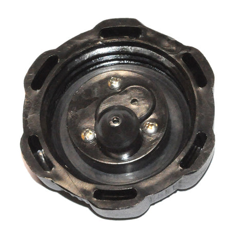 Fuel Tank Cap (Gas Cap) for Baja 150 (BA150) ATV - VIN Prefix LLCL, featuring a black round design with multiple holes, compatible with various Chinese ATVs and small 4-stroke engine generators.